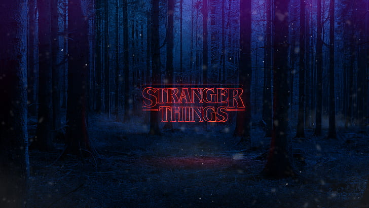 HD wallpaper: Stranger Things, wood, TV, tv series, movies, Netflix TV Series