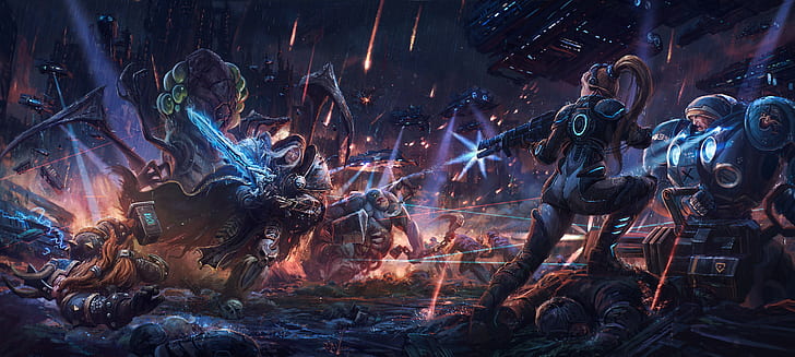 HD wallpaper: starcraft, warcraft, arthas, viking, Heroes of the Storm, nova terra